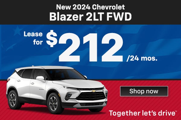 New 2024 Chevy Blazer